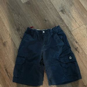 Boys adjustable waist cargo shorts